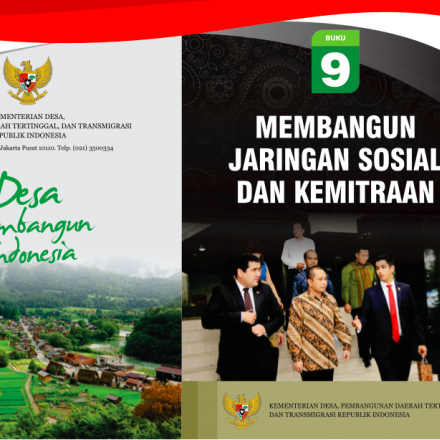 Buku Saku “MEMBANGUN JARINGAN SOSIAL DAN KEMITRAAN”.