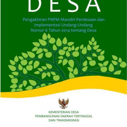 Modul Pelatihan Penyegaran Pendamping Desa